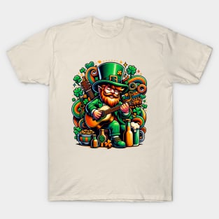 Music and St. Patricks Day T-Shirt